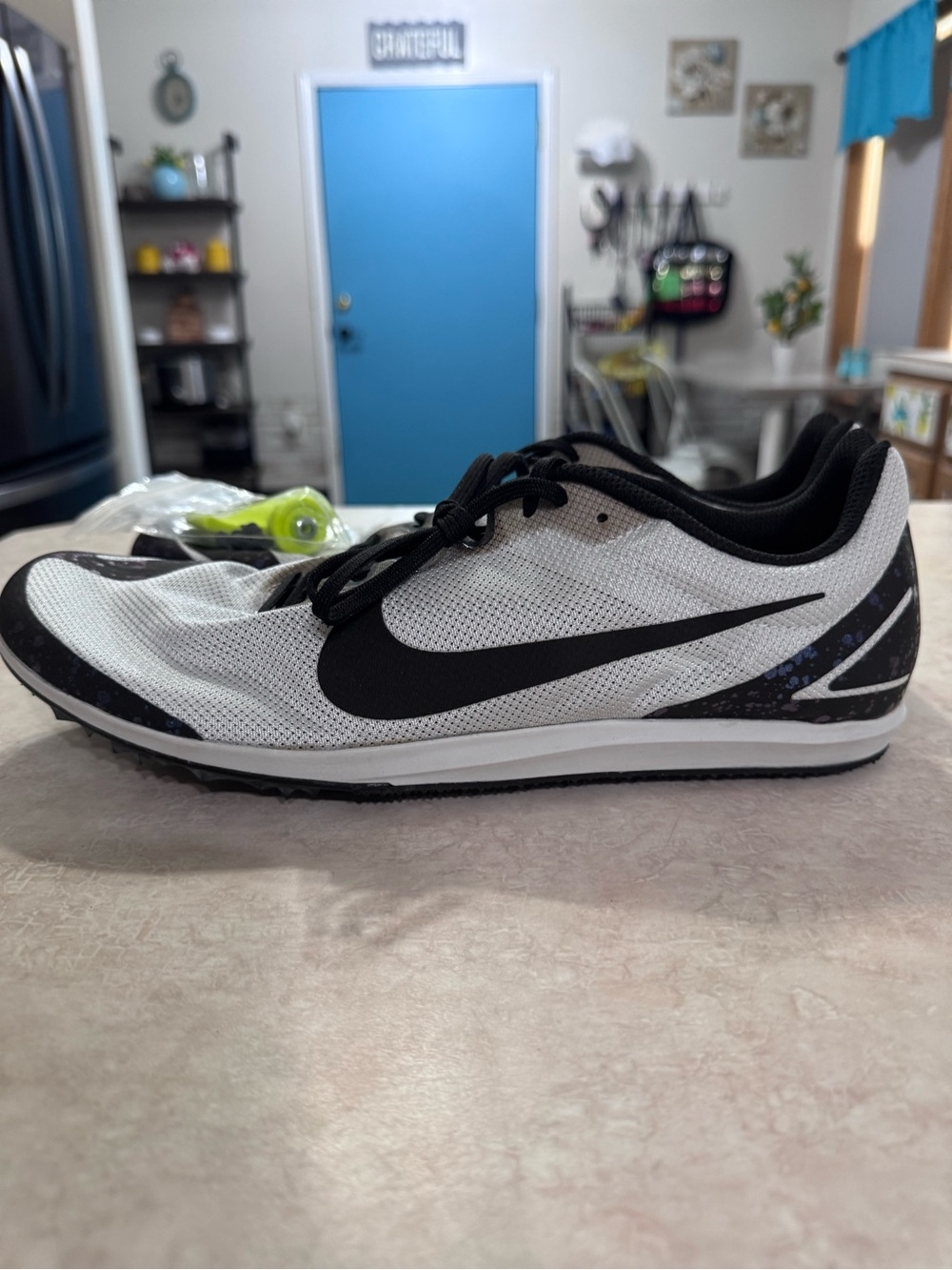 NWOT Nike Air Zoom Rival D 10 'Platinum Indigo Fog' 907566-002